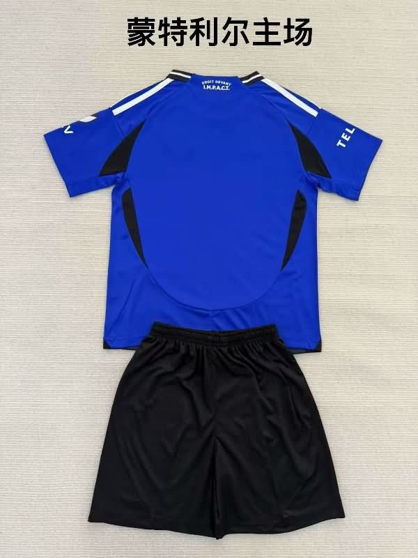 Kids Montreal 2025 Home Soccer Jersey And Shorts