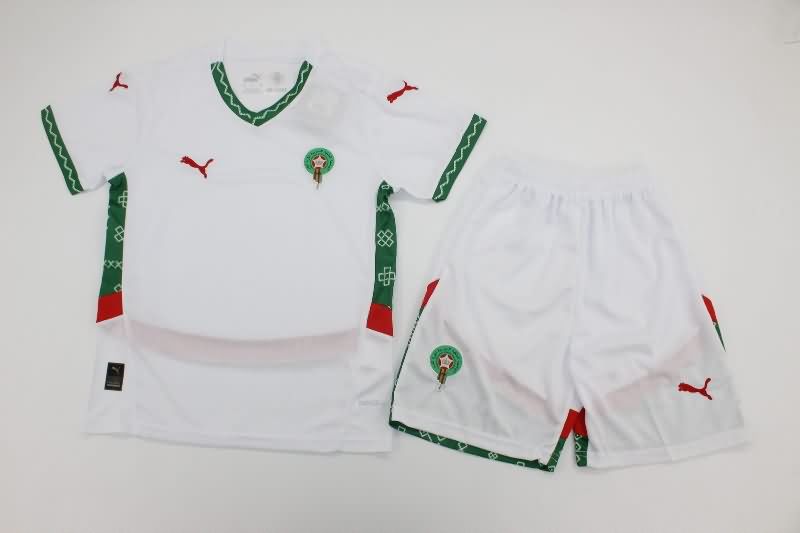Kids Morocco Soccer Jersey Away Replica 2025