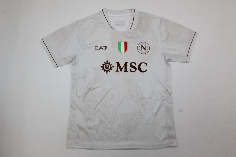 Kids Napoli 25/26 Away Soccer Jersey And Shorts