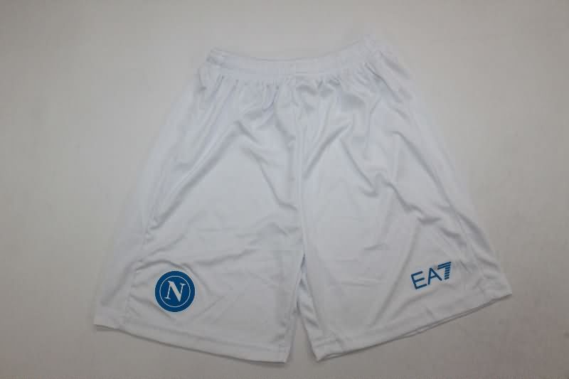 Kids Napoli 25/26 Home Soccer Jersey And Shorts