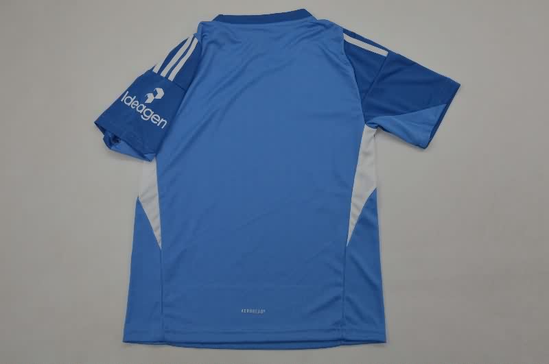 Kids Nottingham Forest 25/26 Goalkeeper Blue Soccer Jersey And Shorts