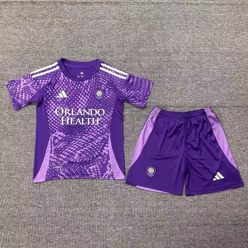 Kids Orlando City Soccer Jersey Home Replica 2025