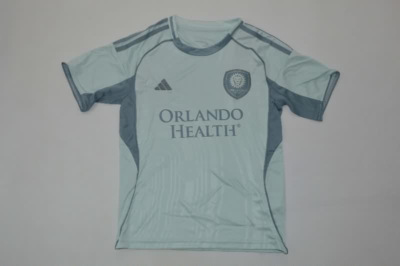 Kids Orlando City 2025 Training Soccer Jersey And Shorts