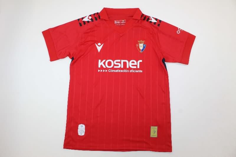 Kids Osasuna 25/26 Home Soccer Jersey And Shorts