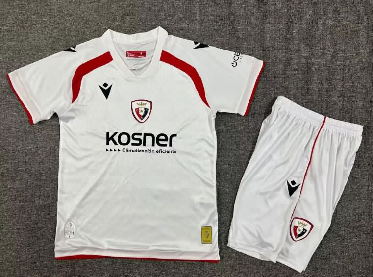 Kids Osasuna 25/26 Third Soccer Jersey And Shorts