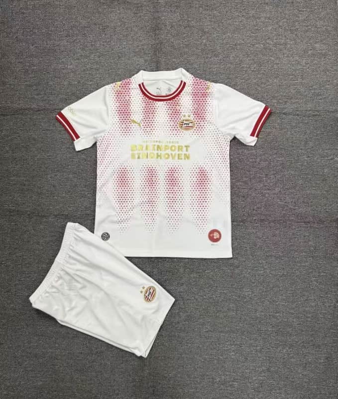 Kids PSV Eindhoven 25/26 Special Soccer Jersey And Shorts