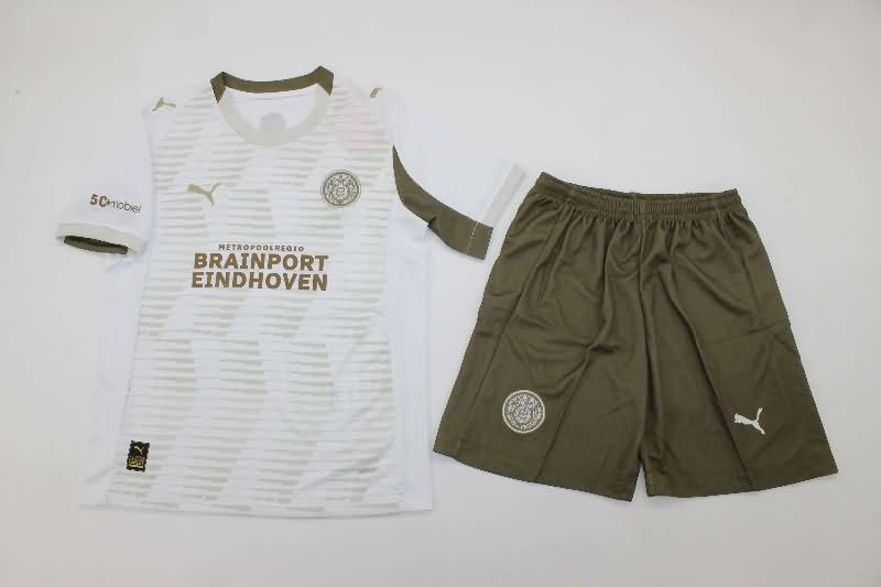 Kids PSV Eindhoven 25/26 Third Soccer Jersey And Shorts