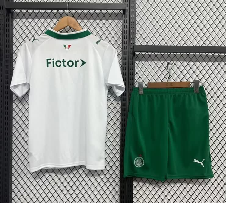 Kids Palmeiras 2026 Away Soccer Jersey And Shorts