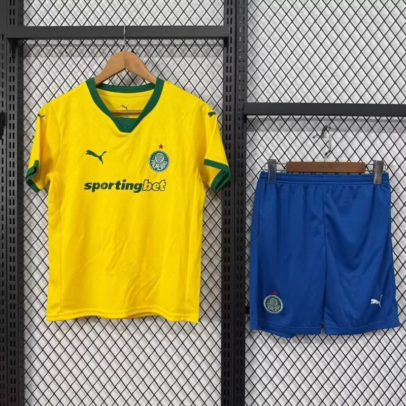 Kids Palmeiras 2025 Third Soccer Jersey And Shorts Kids Palmeiras 2025 Third Soccer Jersey And Shorts