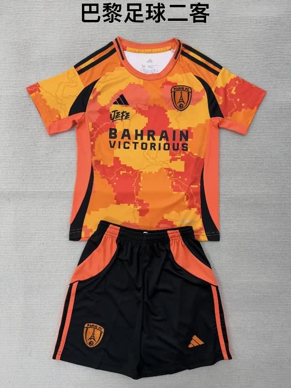 Kids Paris FC 25/26 Third Soccer Jersey And Shorts Kids Paris FC 25/26 Third Soccer Jersey And Shorts