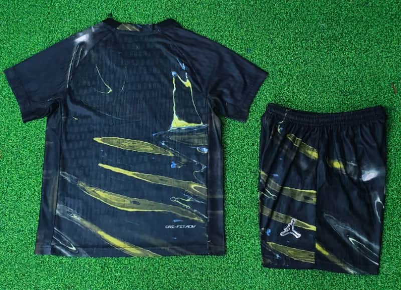 Kids Paris St German 25/26 Fifth Soccer Jersey And Shorts (Player)