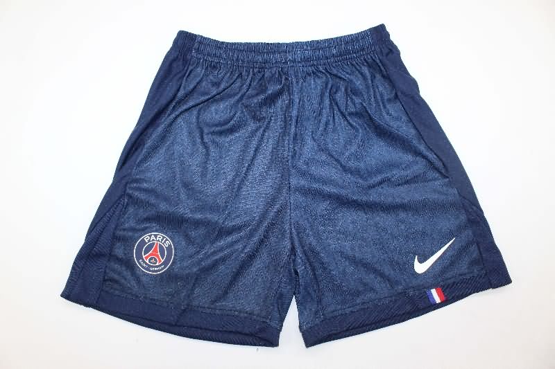 Kids Paris St German 25/26 Home Soccer Jersey And Shorts (Player)