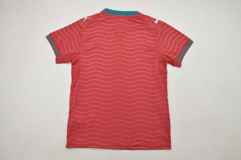 Kids Portugal 2026 World Cup Home Soccer Jersey And Shorts