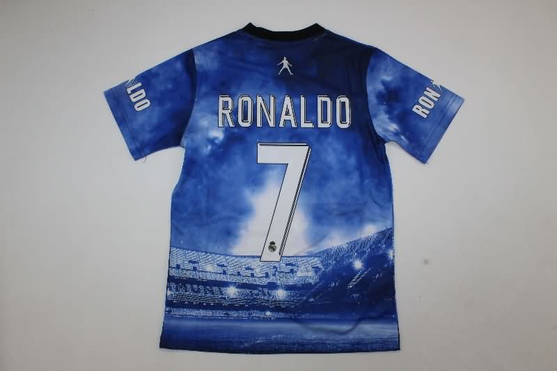Kids Portugal 2025 RONALDO Special Soccer Jersey And Shorts 03