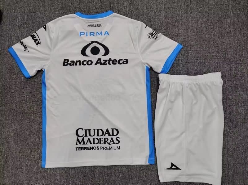 Kids Puebla 25/26 Home Soccer Jersey And Shorts