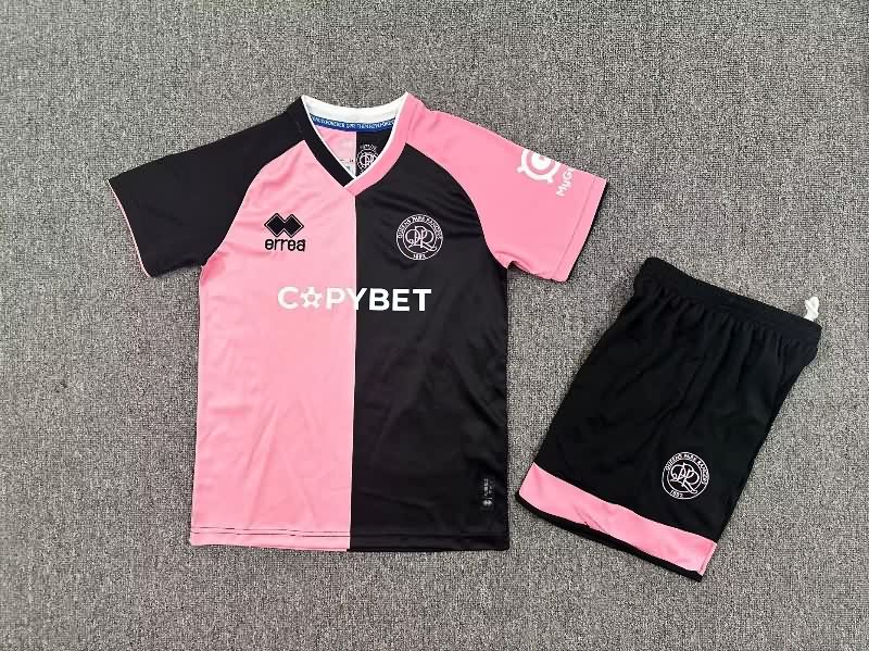 Kids Queens Park Rangers 25/26 Away Soccer Jersey And Shorts