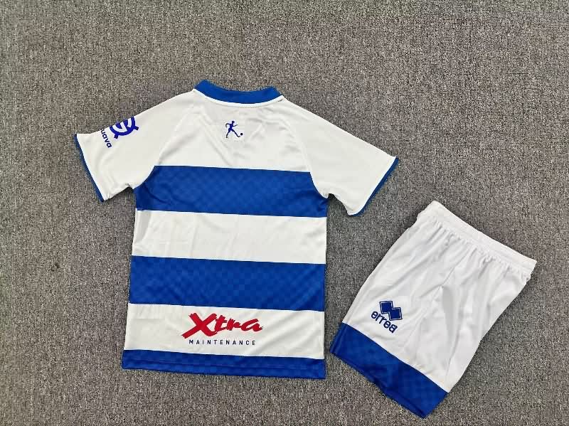 Kids Queens Park Rangers 25/26 Home Soccer Jersey And Shorts