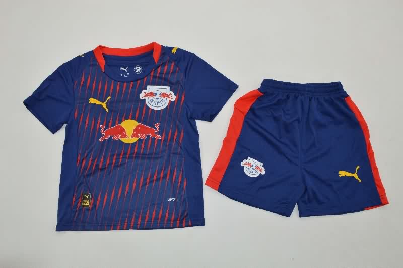 Kids RB Leipzig 25/26 Away Soccer Jersey And Shorts Kids RB Leipzig 25/26 Away Soccer Jersey And Shorts