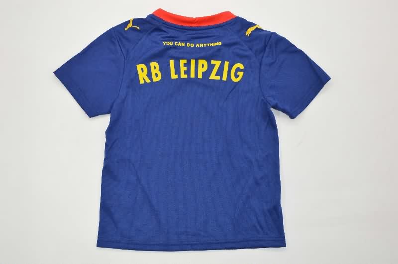 Kids RB Leipzig 25/26 Away Soccer Jersey And Shorts
