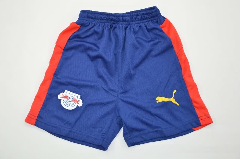 Kids RB Leipzig 25/26 Away Soccer Jersey And Shorts