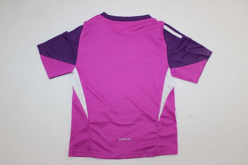 Kids RB New York 2025 Goalkeeper Purple Soccer Jersey And Shorts