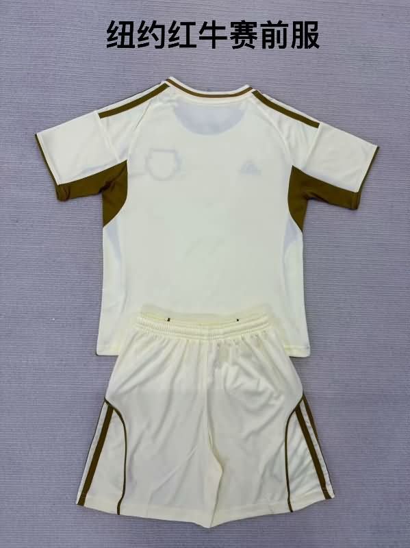 Kids RB New York 2025 Training Soccer Jersey And Shorts