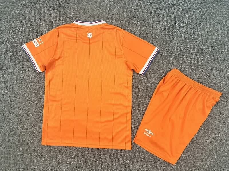Kids Rangers 25/26 Fourth Soccer Jersey And Shorts