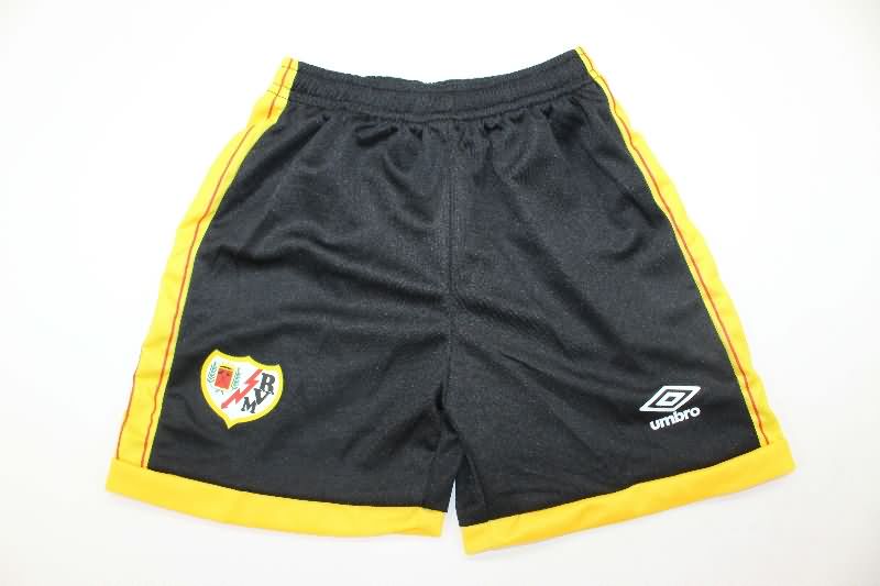 Kids Rayo Vallecano 25/26 Third Soccer Jersey And Shorts