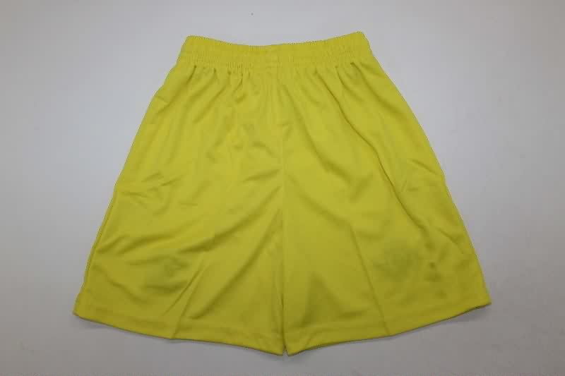 Kids Real Betis 25/26 Goalkeeper Yellow Soccer Jersey And Shorts