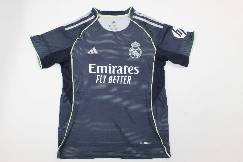 Kids Real Madrid 25/26 Away Soccer Jersey And Shorts