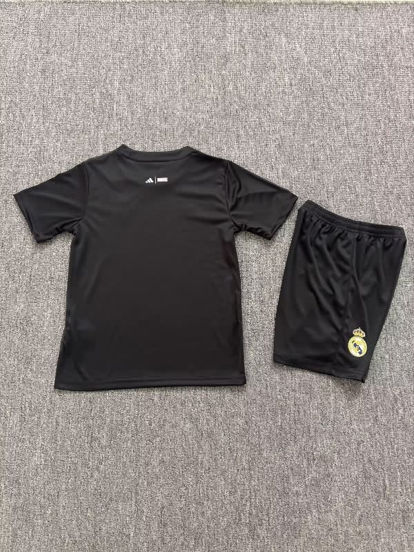 Kids Real Madrid 25/26 Special Soccer Jersey And Shorts 02