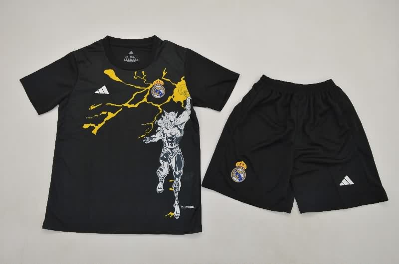 Kids Real Madrid 25/26 Special Soccer Jersey And Shorts 09 Kids Real Madrid 25/26 Special Soccer Jersey And Shorts 09