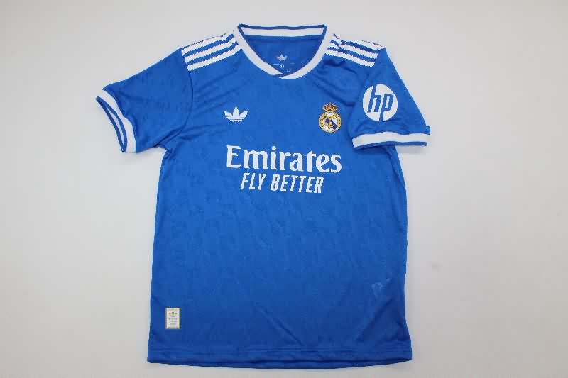 Kids Real Madrid 25/26 Third Soccer Jersey And Shorts (Player)