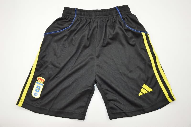 Kids Real Oviedo 25/26 Away Soccer Jersey And Shorts