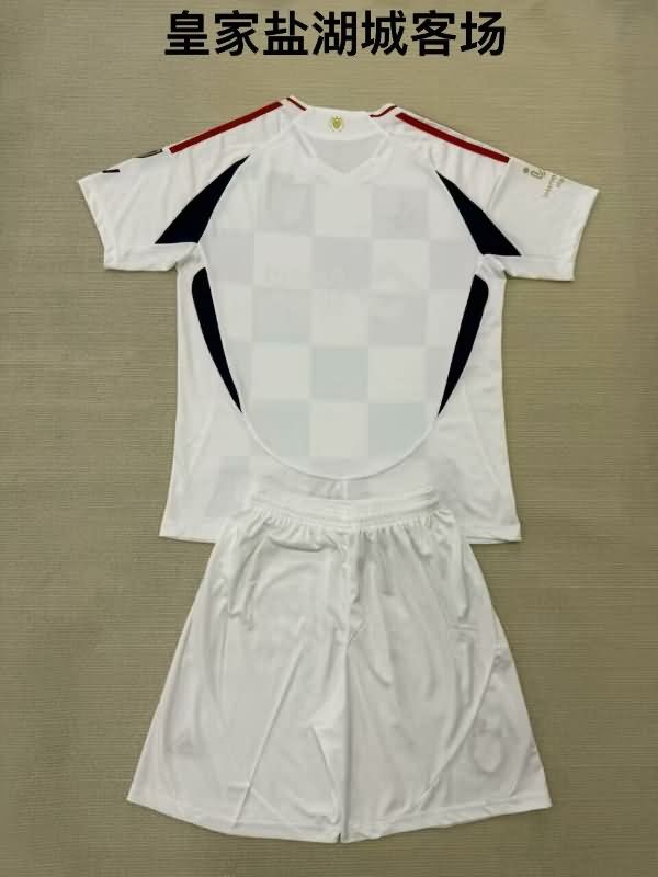 Kids Real Salt Lake 2025 Away Soccer Jersey And Shorts