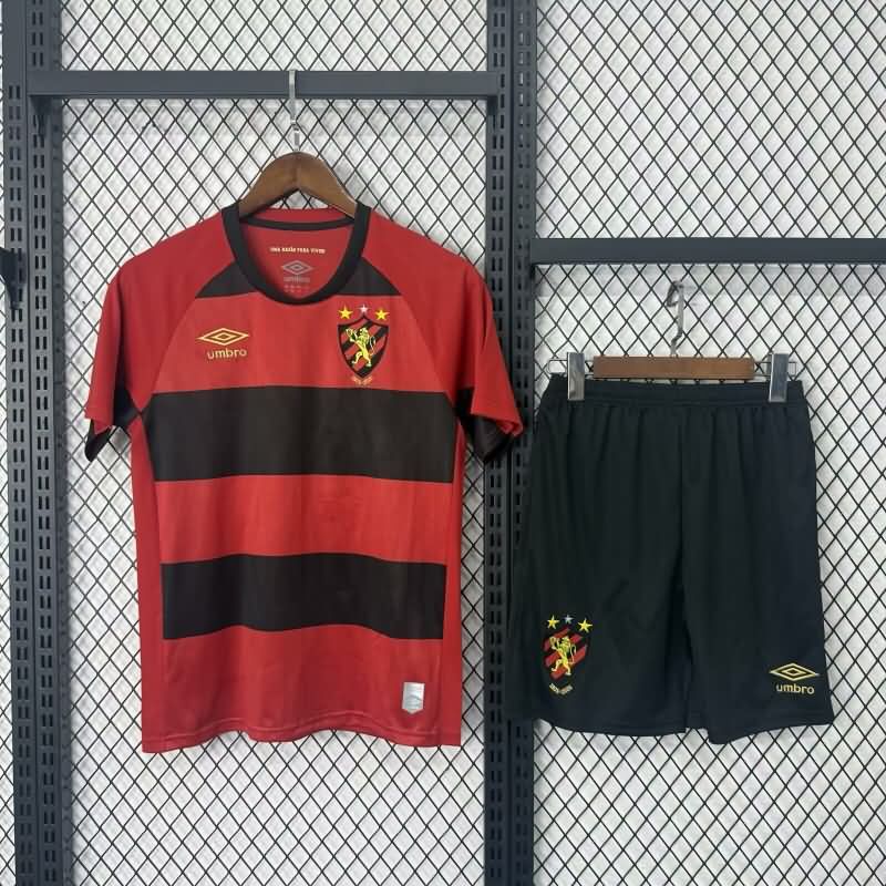 Kids Recife 2025 Home Soccer Jersey And Shorts