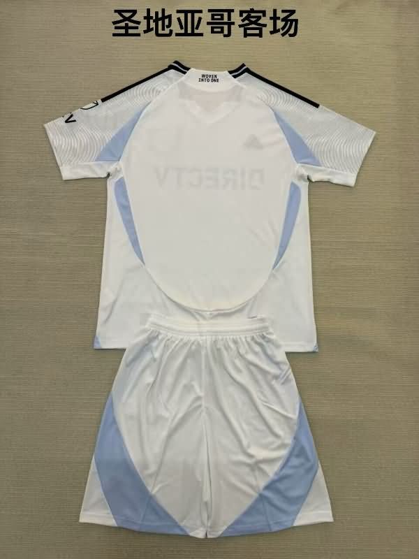 Kids San Diego 2025 Away Soccer Jersey And Shorts