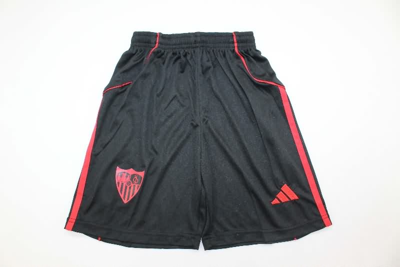 Kids Sevilla 25/26 Third Soccer Jersey And Shorts