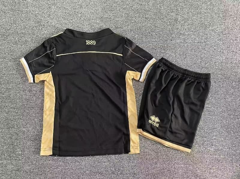 Kids Sheffield United 25/26 Goalkeeper Black Soccer Jersey And Shorts