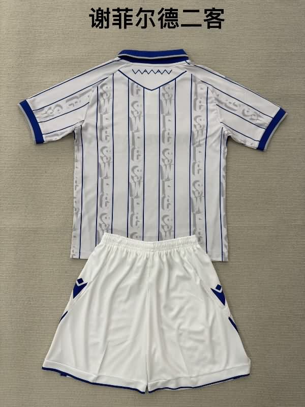 Kids Sheffield Wednesday 25/26 Third Soccer Jersey And Shorts