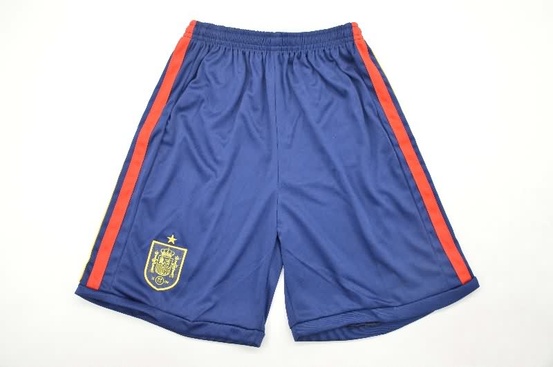 Kids Spain 2026 World Cup Home Long Sleeve Soccer Jersey And Shorts