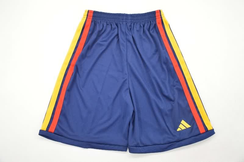 Kids Spain 2026 World Cup Home Long Sleeve Soccer Jersey And Shorts