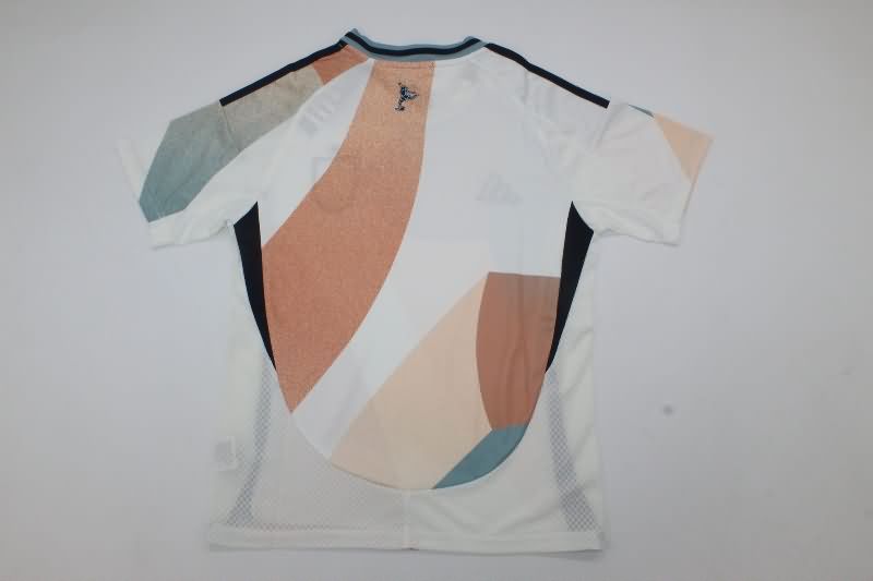 Kids Spain 2025 Female EURO Away Soccer Jersey And Shorts