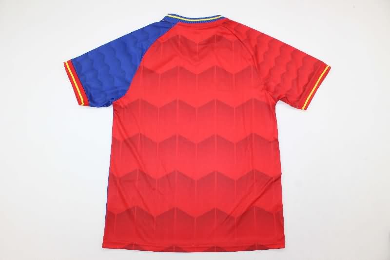 Kids Spain 2025 Training Soccer Jersey And Shorts