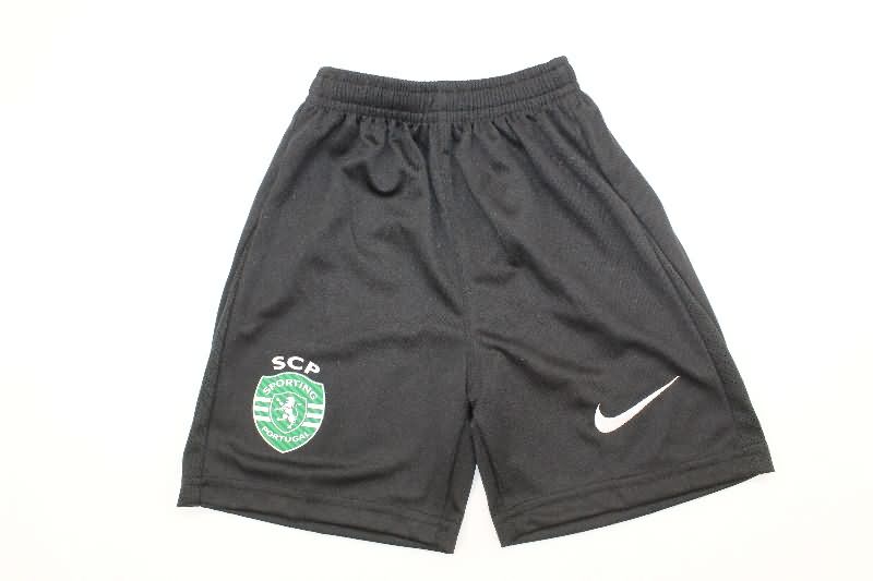 Kids Sporting Lisbon 25/26 Home Soccer Jersey And Shorts
