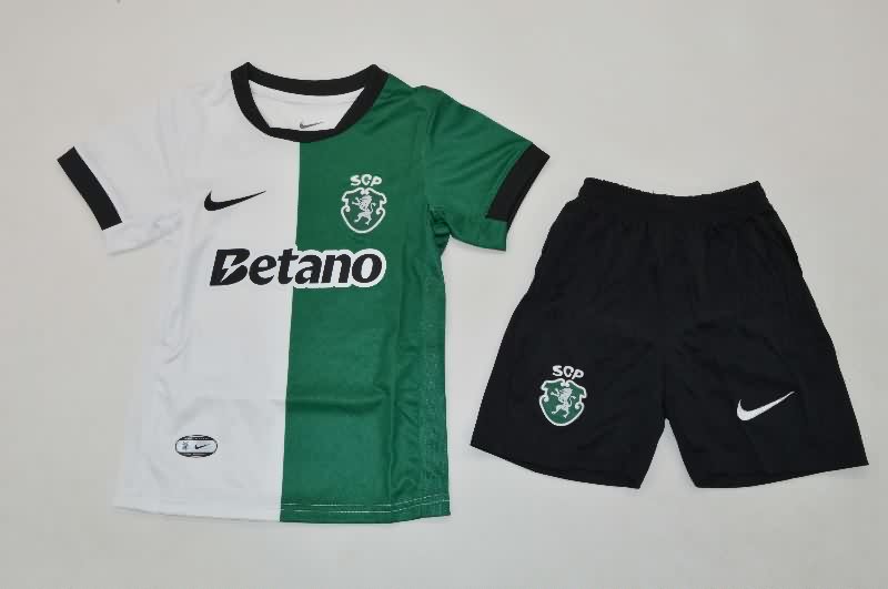 Kids Sporting Lisbon 25/26 Special Soccer Jersey And Shorts