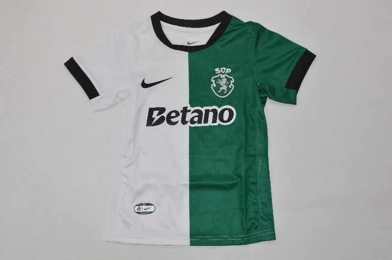 Kids Sporting Lisbon 25/26 Special Soccer Jersey And Shorts