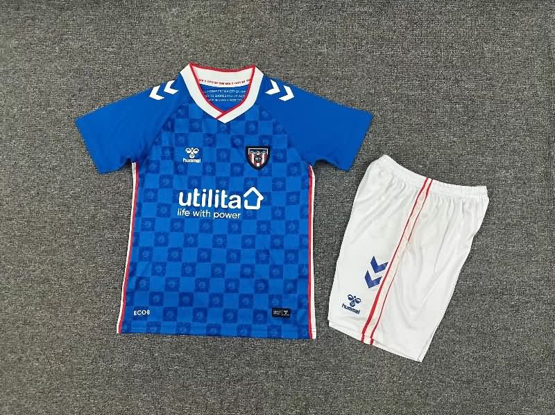 Kids Sunderland 25/26 Away Soccer Jersey And Shorts
