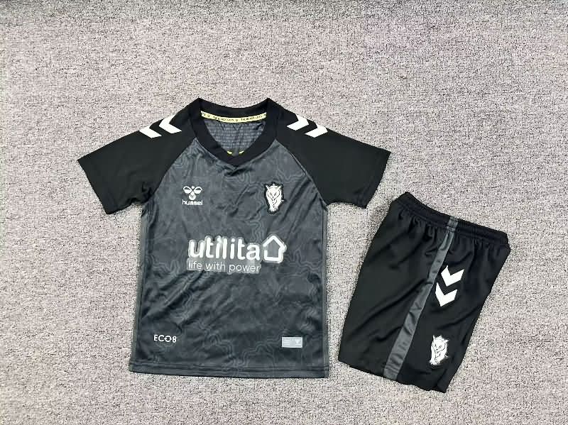 Kids Sunderland 25/26 Third Soccer Jersey And Shorts