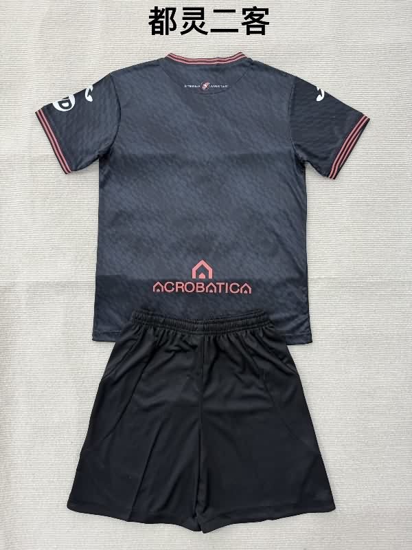 Kids Torino 25/26 Third Soccer Jersey And Shorts